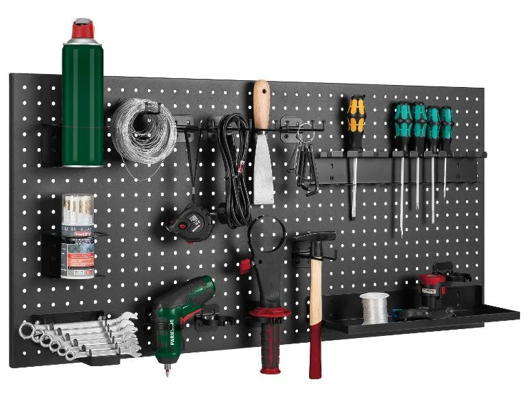 Lot de 2 panneaux perforés